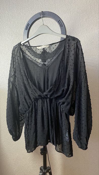 Кружевна блуза ZARA