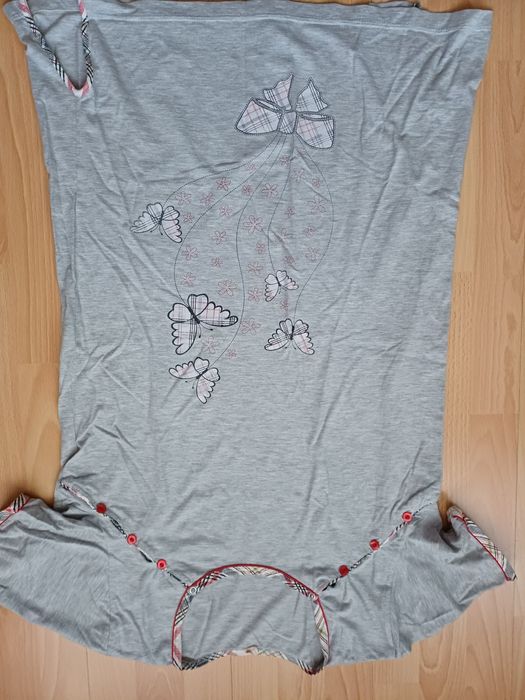 Koszulka nocna dla karmiącej mamy