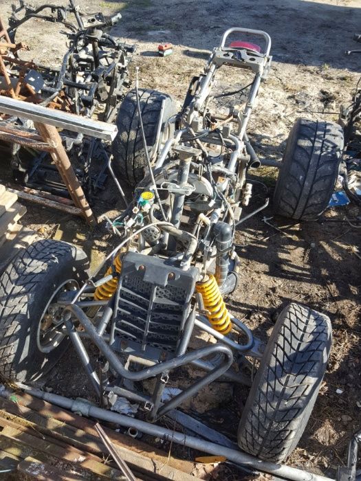 BAROSSA 300 ucho 2008r quad atv wahacz pompa tarcza rama