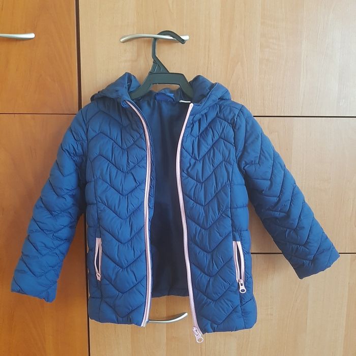 Kurtka dziewczęca granatowa 98 przejściowa