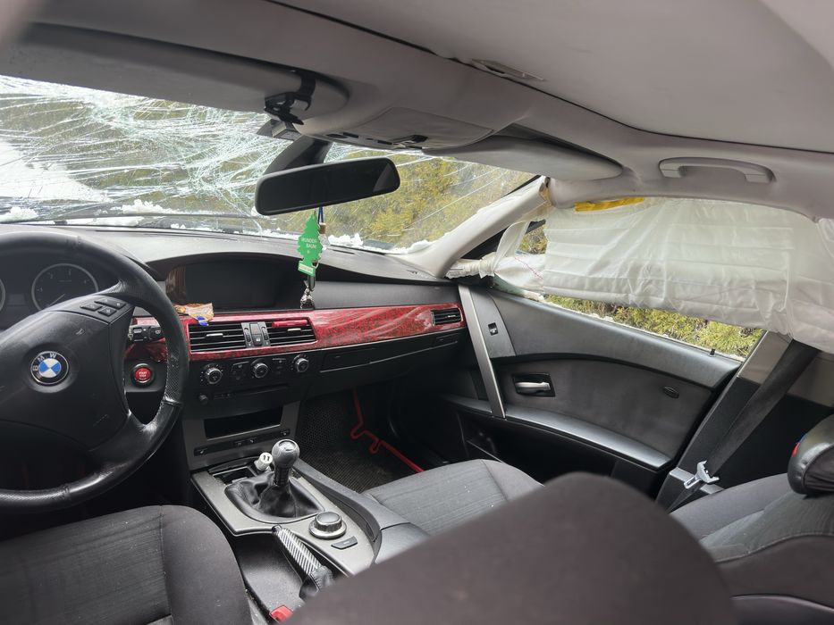 BMW E60 520d 2006r – MANUAL – M47N2 – SILNIK PALI – idealne na części