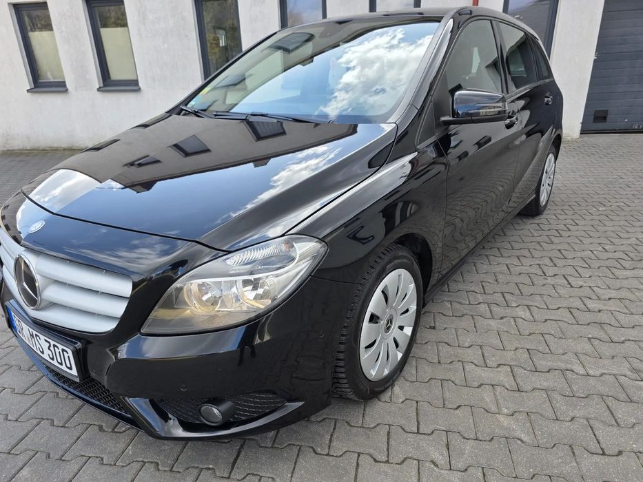 Mercedes-Benz Klasa B 180CDI/109KM Czarny, NAVI, 2014Rok, Oryg. Lakier! Mega Stan, Piękny!