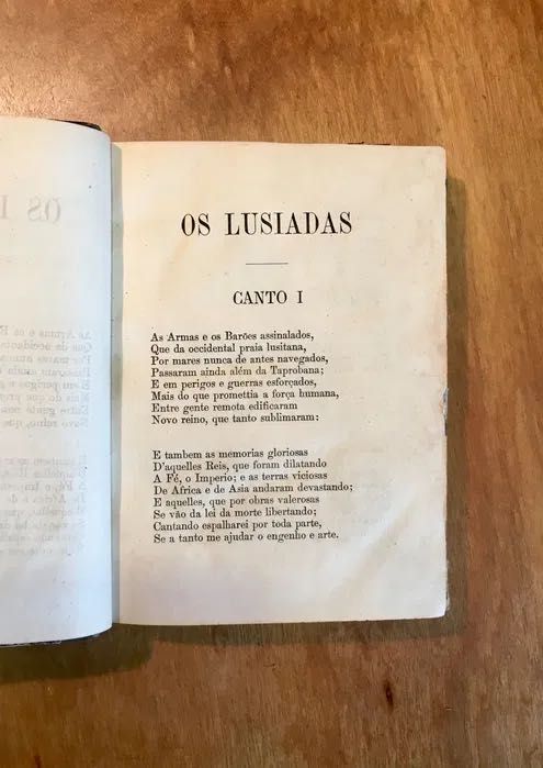 OS LUSÍADAS - ed. 1874 - Luíz de Camões - ed. Imprensa Portuguesa