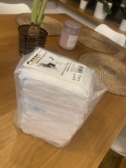 Pieluchy dla suczek XL