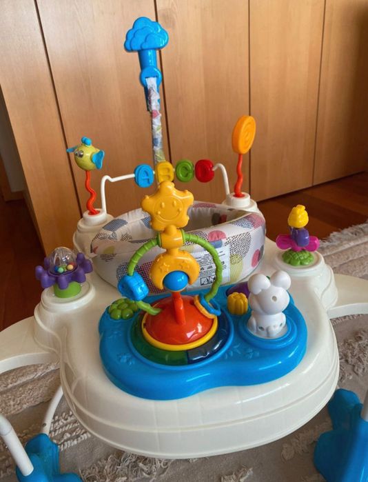 Centro de atividades e saltador Babyjumper da Vertbaudet