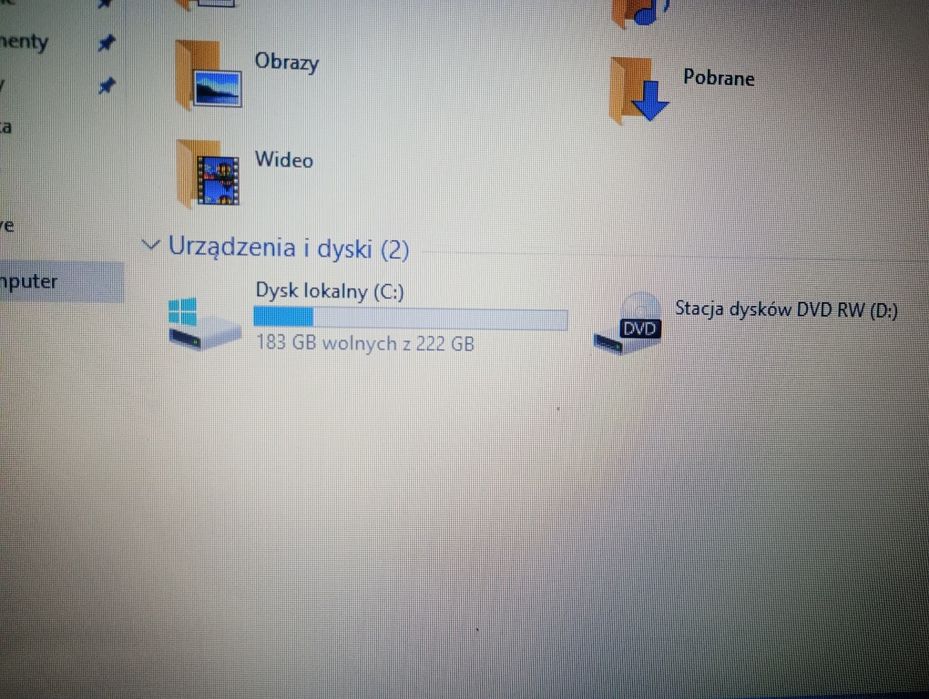 Laptop Asus 250gb dysk SSD 4gb Ram 15/6 cali