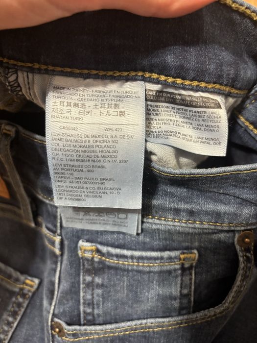 Dżinsy skinny Levi’s S(36) W27L32
