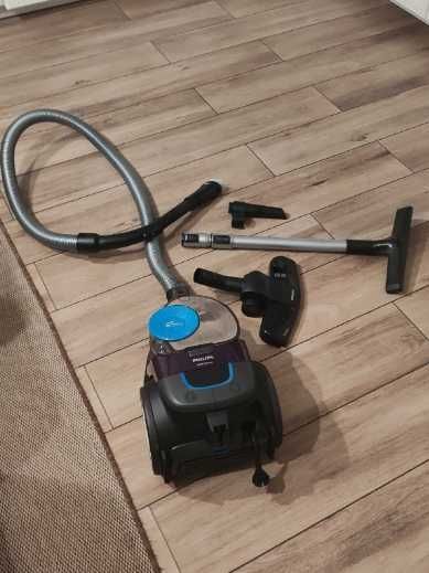 NOWY Odkurzacz Bezworkowy 900w Philips Powerpro Compact Seria 3000