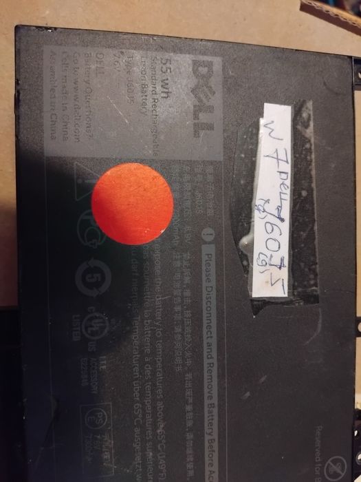 Акб ноута Dell J60J5, 4GVM,