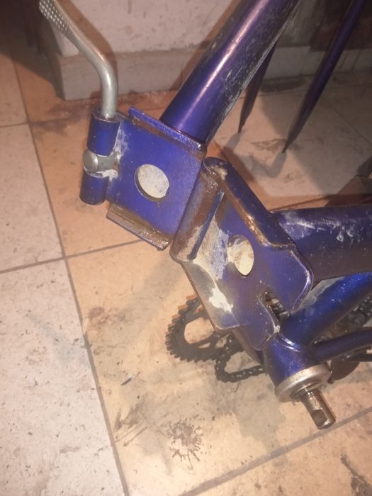 Rama składana z widelcem