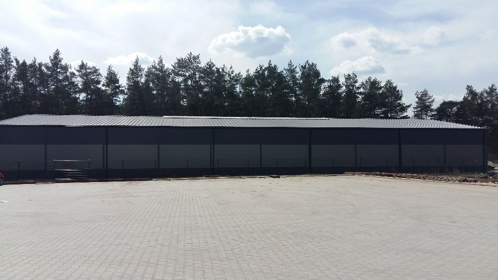 Hala stalowa magazynowa ocieplana 20x50x4,5m 1000m2