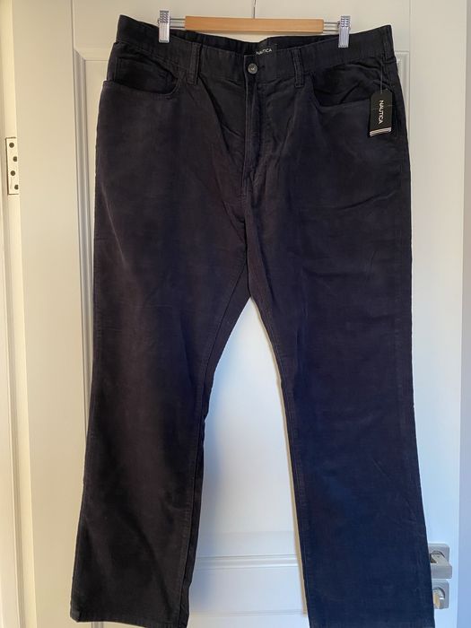 Штани вельвети чоловічі сині та бежеві !