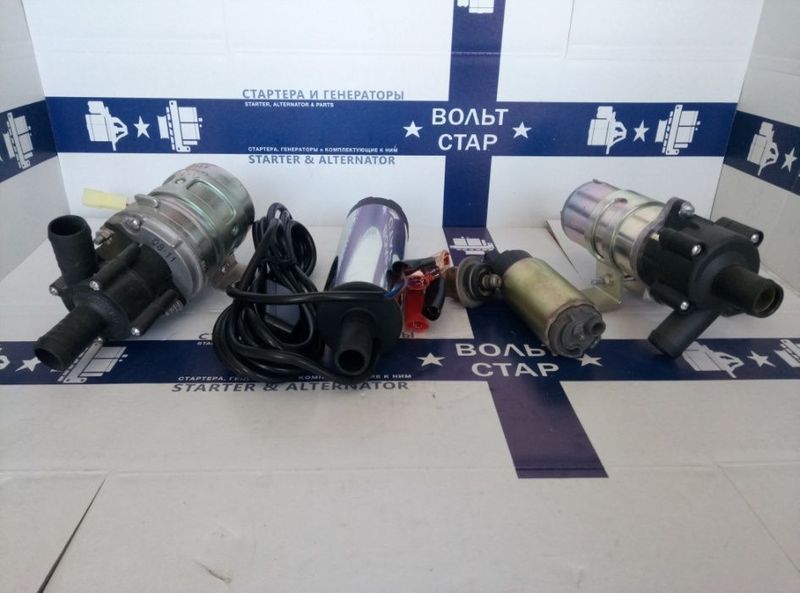 Насосы топливные, погружные, дополнительные помпы охлаждения