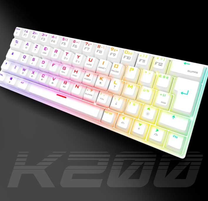Spirit Of Gamer XPERT K200 Bezprzewodowa RGB klawiatura gaming AZERTY