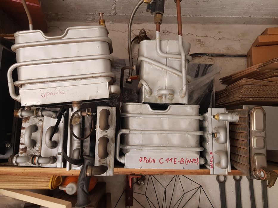 Nagrzewnica wymiennik ciepła, wymiennik główny pieca gazowego