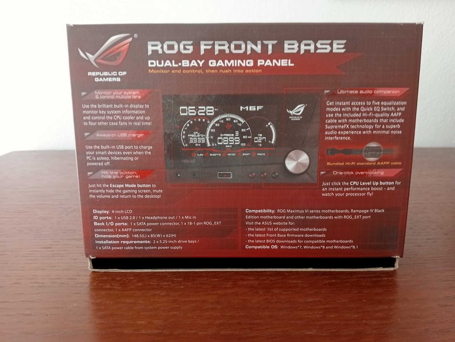 Asus ROG Front Base Control Panel (Nunca usado)