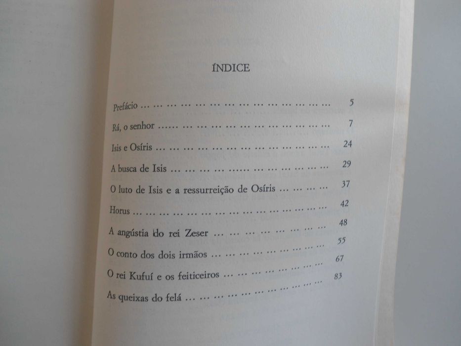 Narrativas e Lendas do antigo Egipto de Marguerite Divin