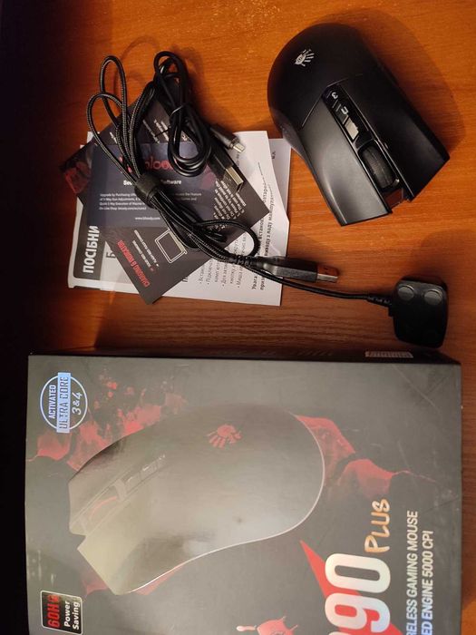 Мишка ігрова бездротова A4Tech Bloody R90 Plus БУ