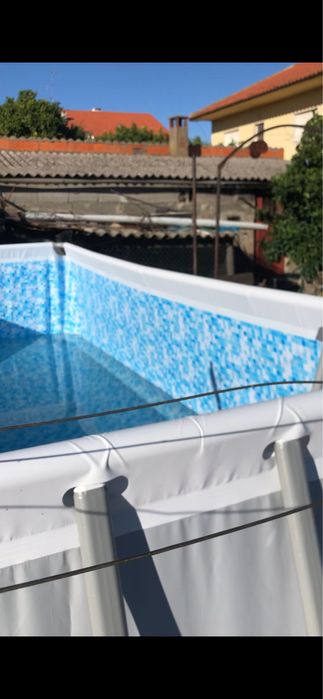 Piscina Bestway 56670 Rectangular Power Steel 488x244x122 Cm