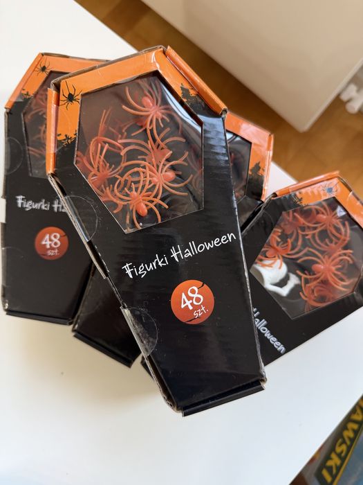 Figurki Halloween dekoracyjne - 48 szt.