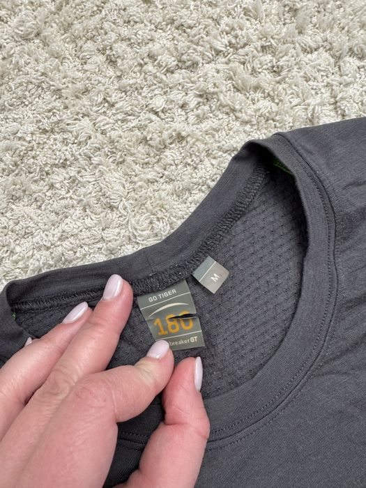 Чоловіча термо футболка icebreaker merino 180 шерстяна футболка