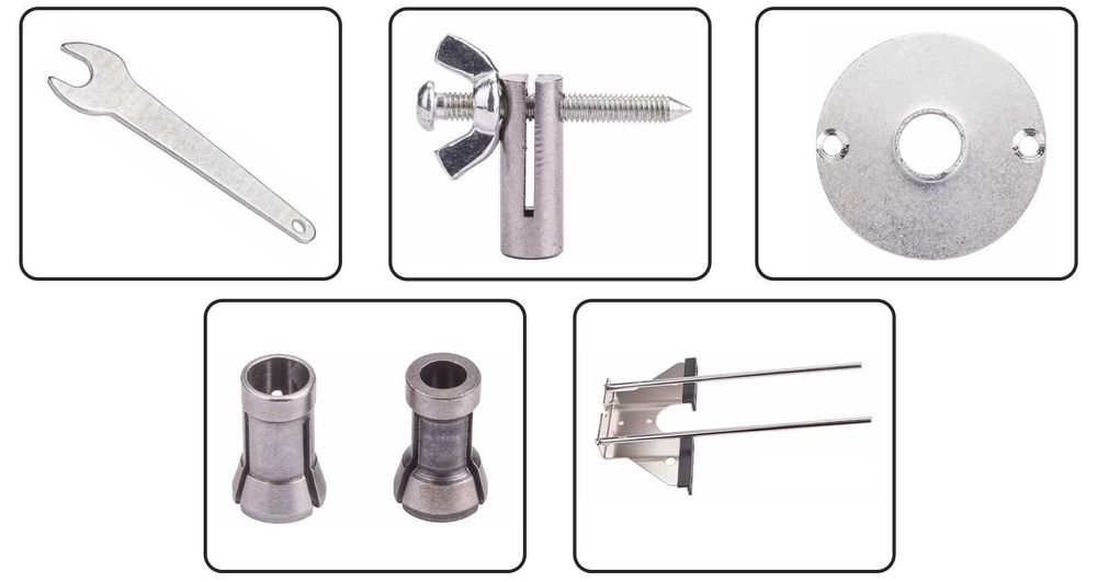 POWERMAT Frezarka Górnowrzecionowa 2000W 6-8mm Wycinarka PM0813