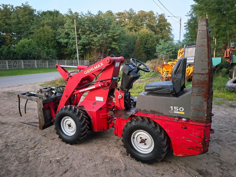 Mini ładowarka GEHL MAX 90 cm  OSPRZĘT  przegubowa  gehlmax weidemann