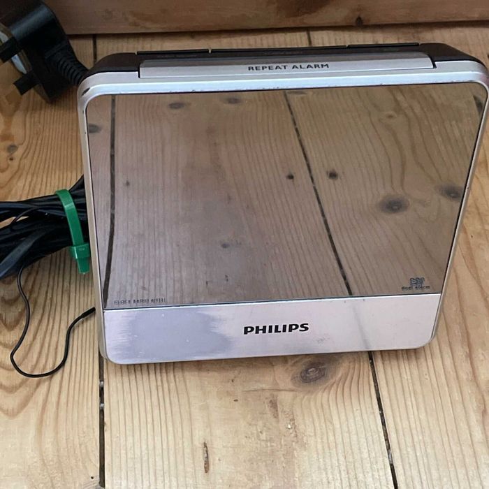 Relógio raro espelho de coleção PHILIPS produto oficial como novo