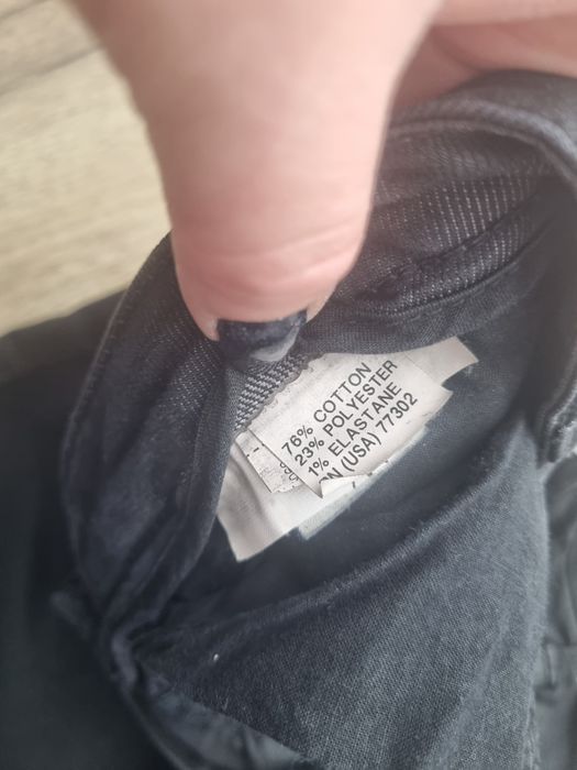 Zara spodnie woskowane XS/S