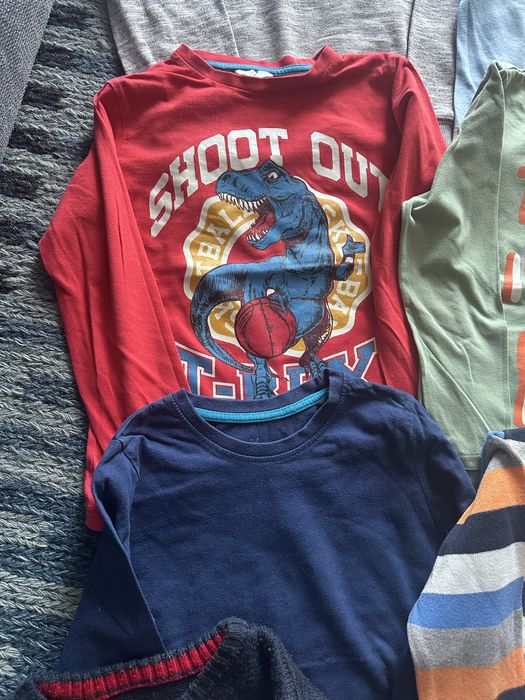 Paczka ciuszkow dla chłopca r.116 h&m