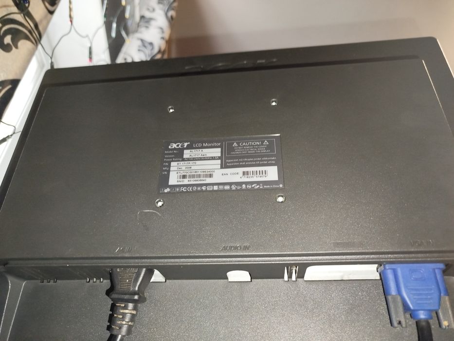 Монітор Acer AL1717 75гц