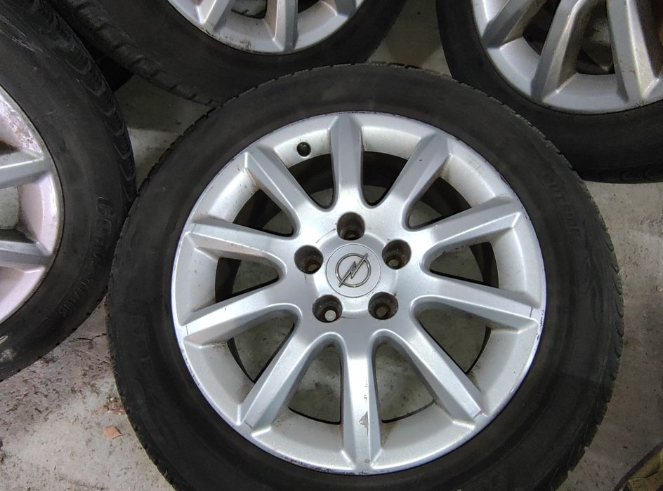 Alufelgi z oponami zimowymi