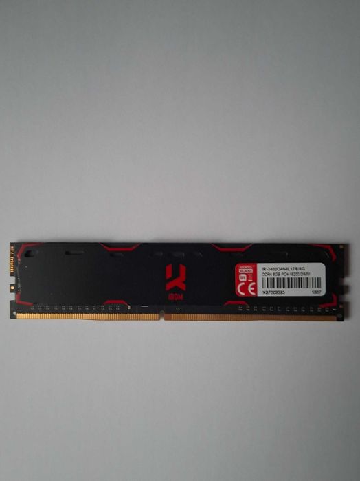 Goodram IRDM X Black DDR4 8GB 2400MHz CL17 | MemTest OK