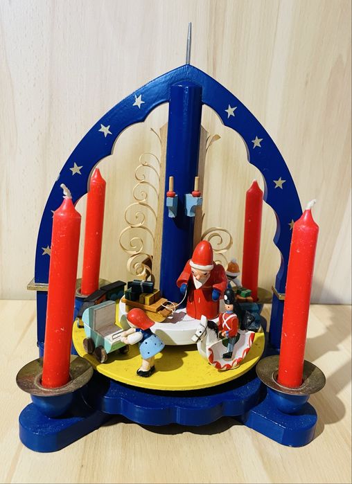 Piramida Glassera zabawka z DDR