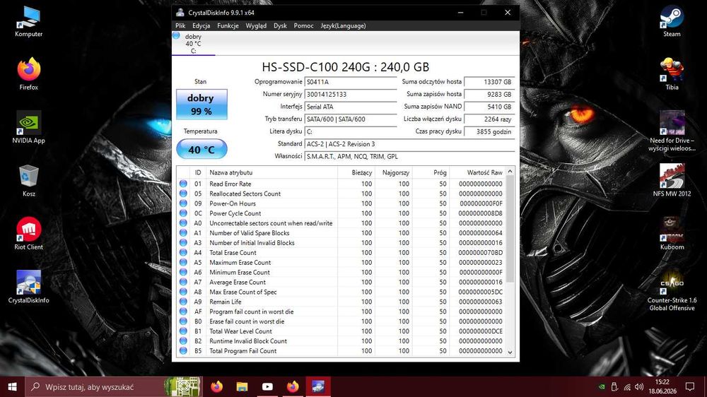 Dysk SSD HS-SSD C100