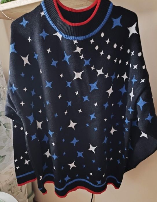 Limitowany sweter Pepsi x Maja Pilarek, 100% wełna merino