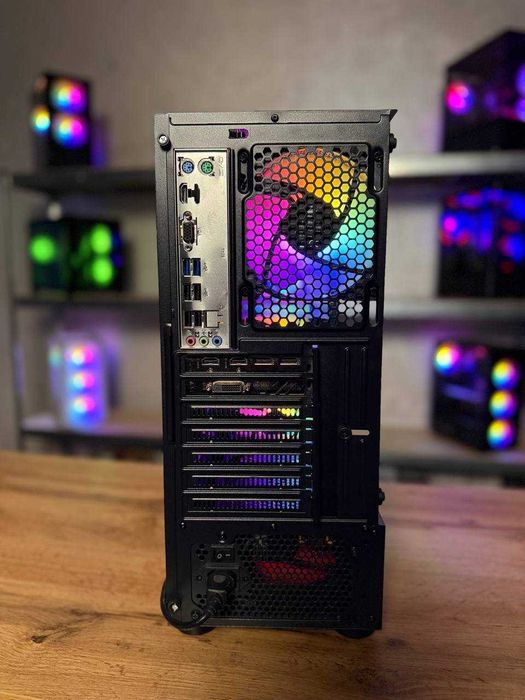 Игровой комп'ютер Ryzen 5 5500 + RX 8GB Системний блок для ігор 32GB RAM