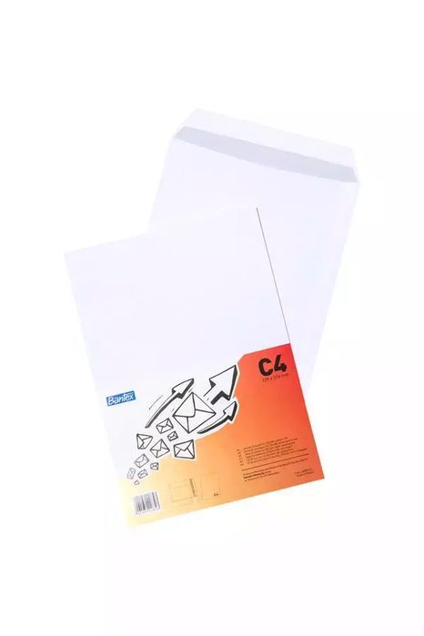 Koperta Bantex C4 Hk, Biała, 25 szt.. Hamelin