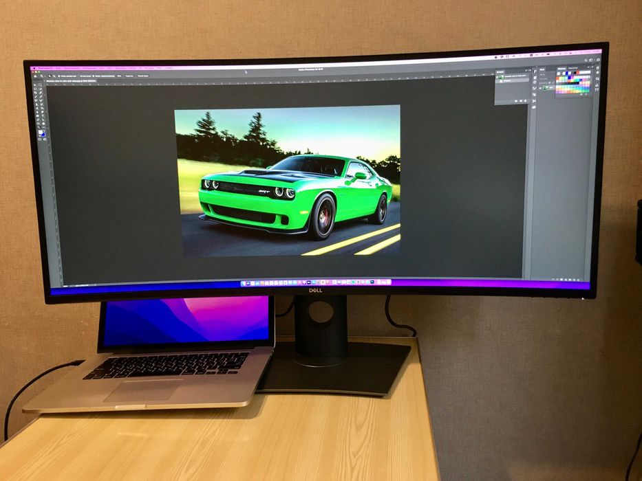 Монитор Dell U3818DW 4K 38’’ 21:9 IPS 3840x1600 60Hz Curved USB Type-C