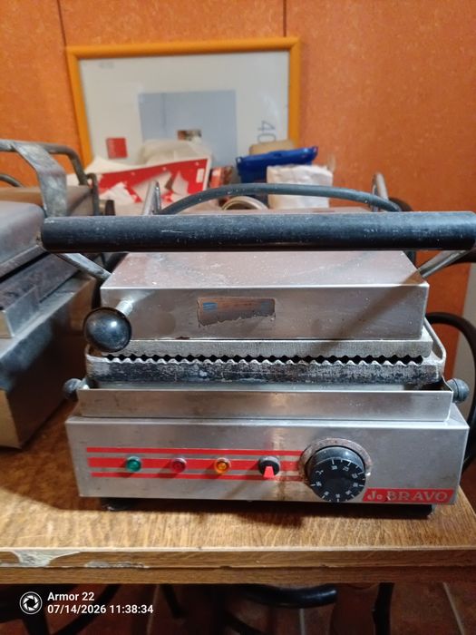 Prensa elétrica para tostas