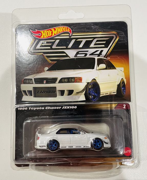 Hot Wheels Elite 64 トヨタ チェイサー JZX100 96 TOYOTA CHASER JZX100のレビュー！ELITE 64シリーズの