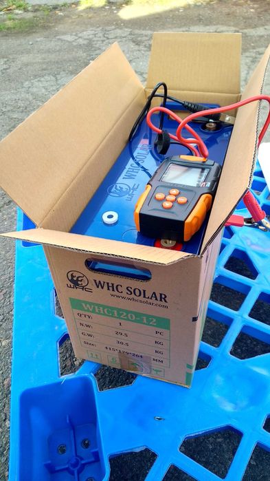 Акумулятор GEL12V 120Ah,ИБП, ДБЖ тестер для акумулятора SOH SOC