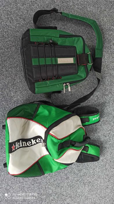 Plecak i torba Heineken-oryginalne termiczne-okazja