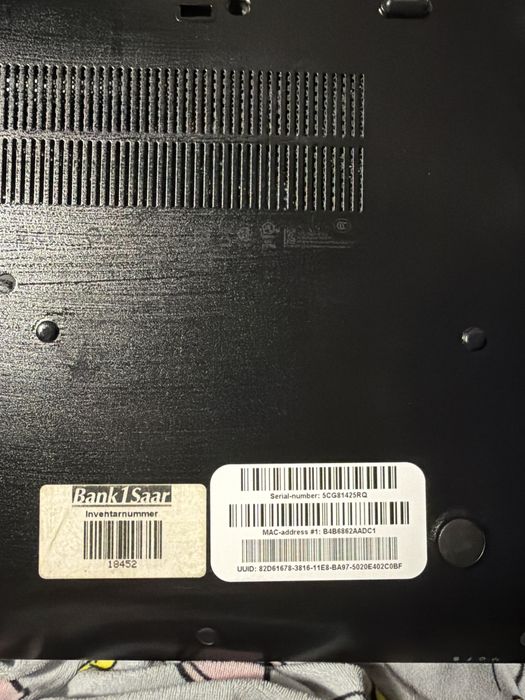ноутбук HP EliteBook 850 G3 — бизнес-серия HP