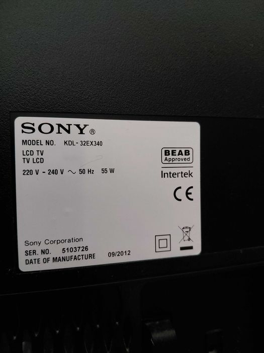 Telewizor Sony plus dekoder