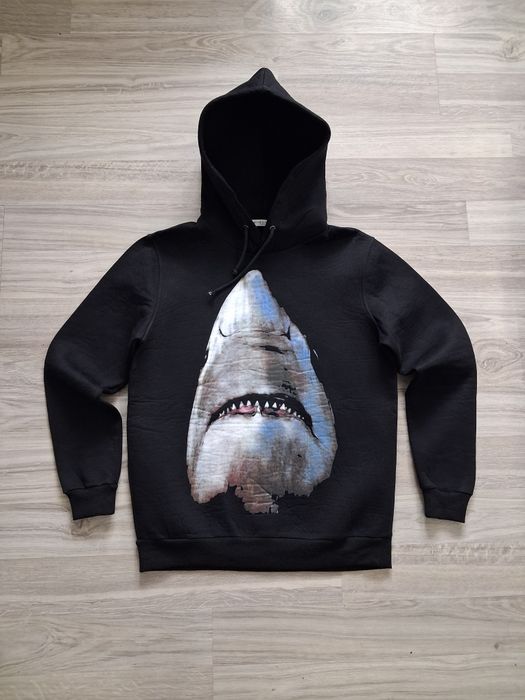 Givenchy Shark Hoodie bluza z kapturem rekin retro luxe