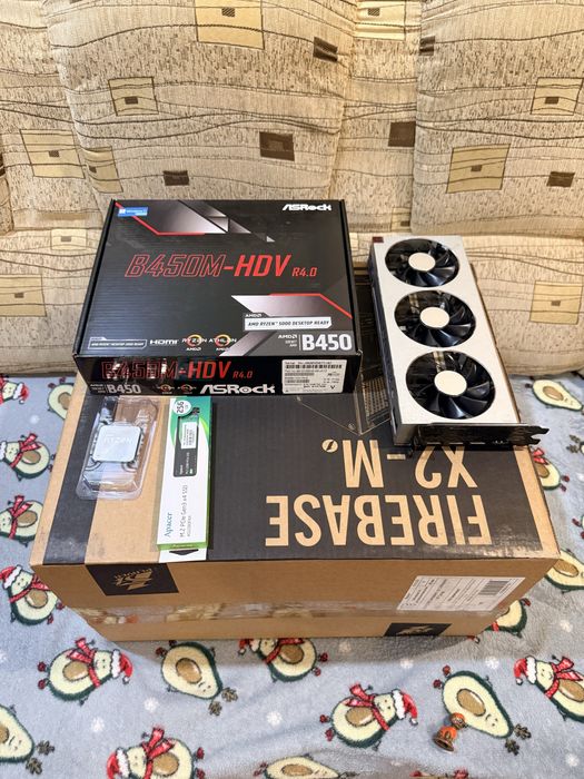 Компьютер ігровий бюджетний Ryzen 5+16 ддр+ssd m2+ AMD Radeon VII 16gb