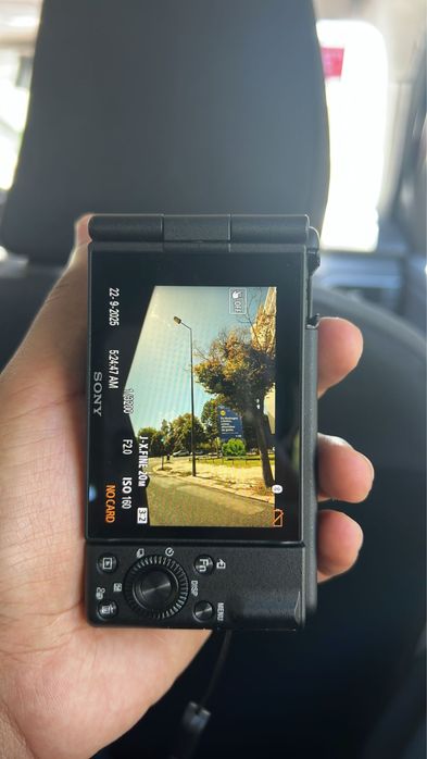 Sony ZV-1F como nova + acessórios