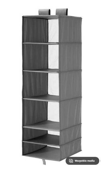 Organizer do szafy - wisząca półka SKUBB 6 przegród