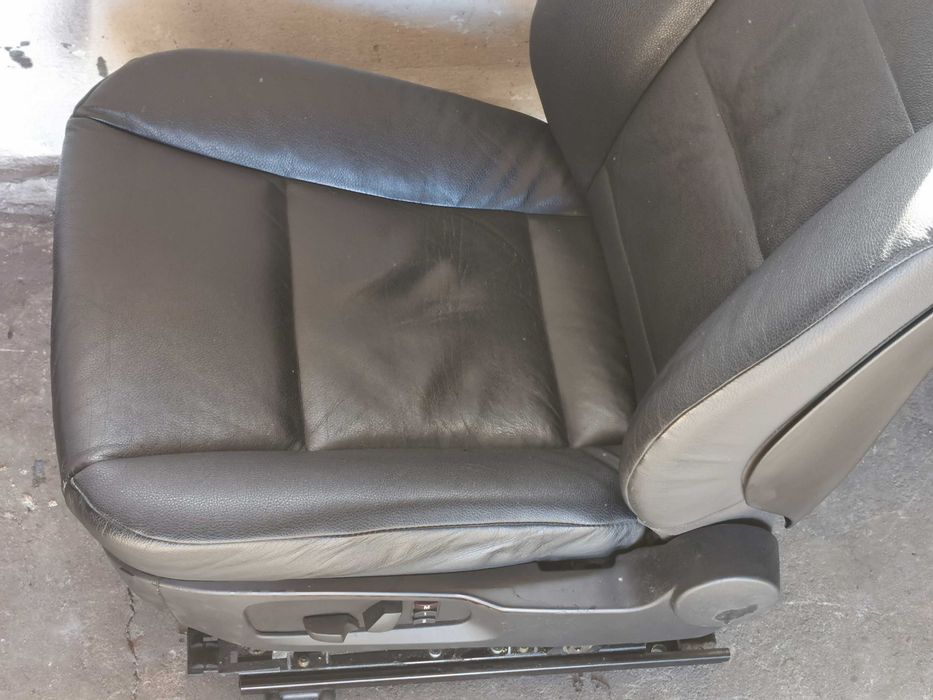Fotele BMW E61 Skóra elektryczne z pamięcią